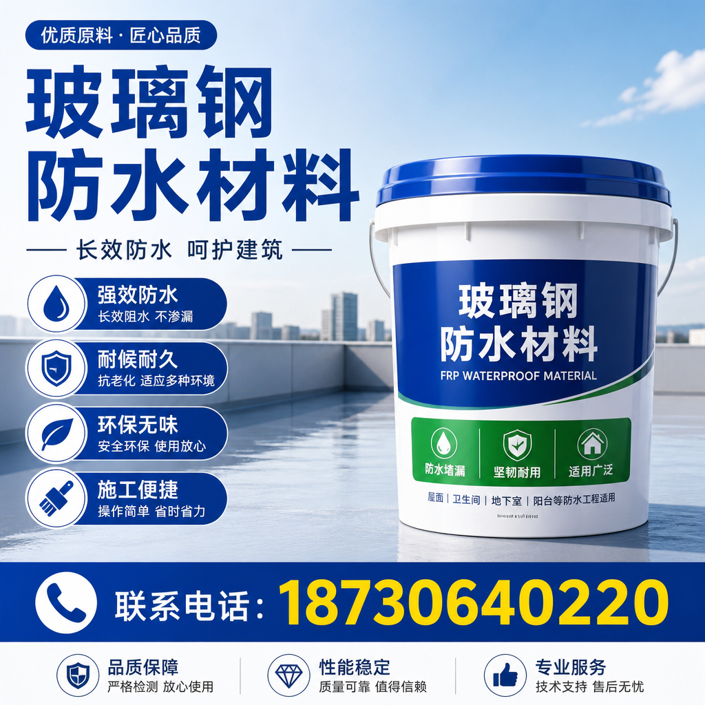 从零开始了解玻璃钢防水材料,上饶 入门指南