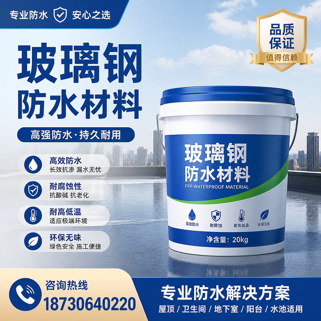 了解玻璃钢防水材料的市场趋势,上饶 企业不可不知
